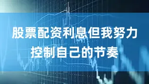 股票配资利息但我努力控制自己的节奏